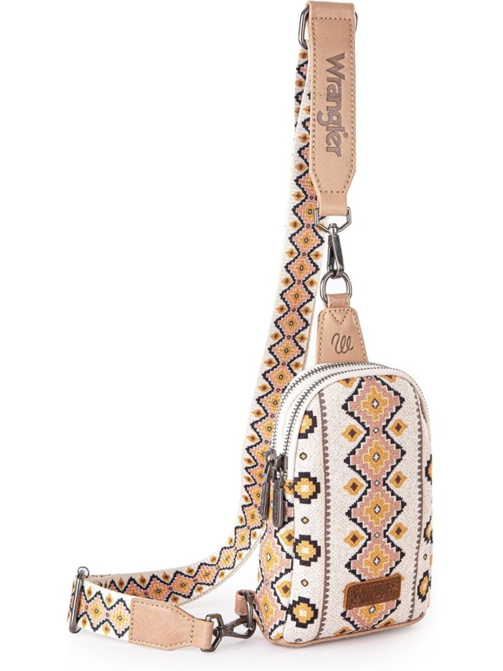 Trendy Southwest Aztec Sling Bag - Stylish Crossbody Chest Bag for Everyday Use